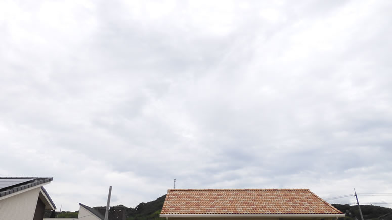 2025年9月12日(金)倉敷しのちゃん「空と雲」の拡大写真です