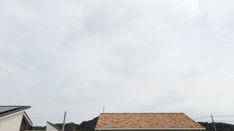 2025年9月20日(土)倉敷しのちゃん「空と雲」の拡大写真です