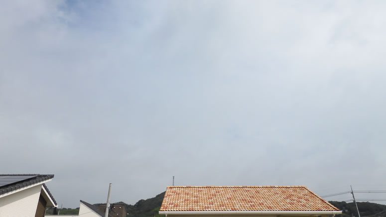 2025年9月26日(金)倉敷しのちゃん「空と雲」の拡大写真です