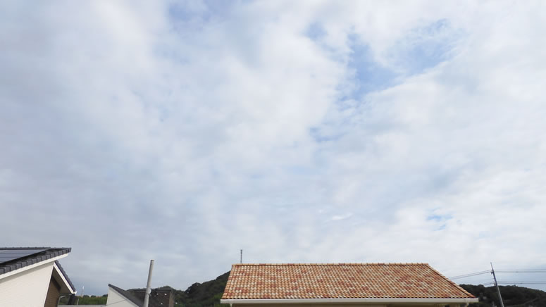 2025年9月28日(日)倉敷しのちゃん「空と雲」の拡大写真です