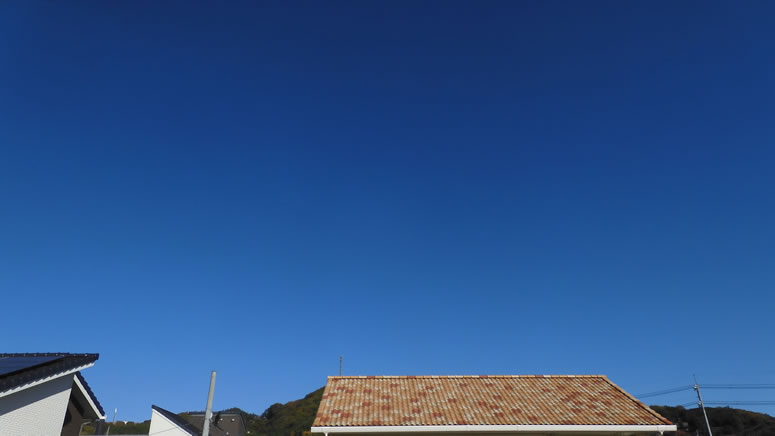 2025年11月22日(土)倉敷しのちゃん「空と雲」の拡大写真です